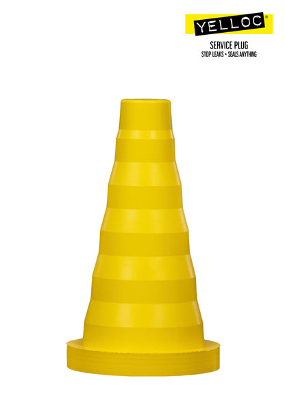 Stor konisk gummiplugg (35–80mm) för läckagestopp inom tung industri och marin.